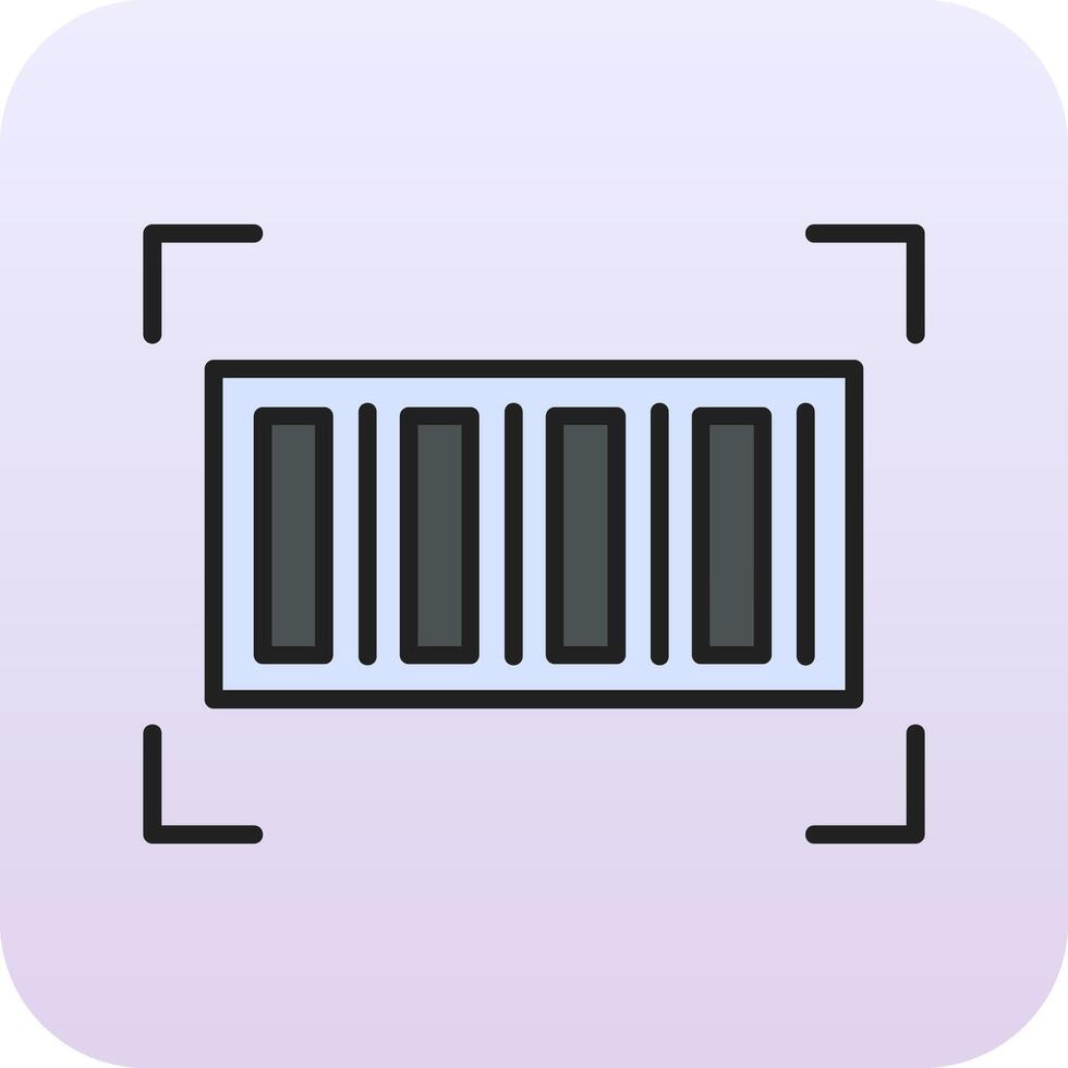 icône de vecteur de code à barres