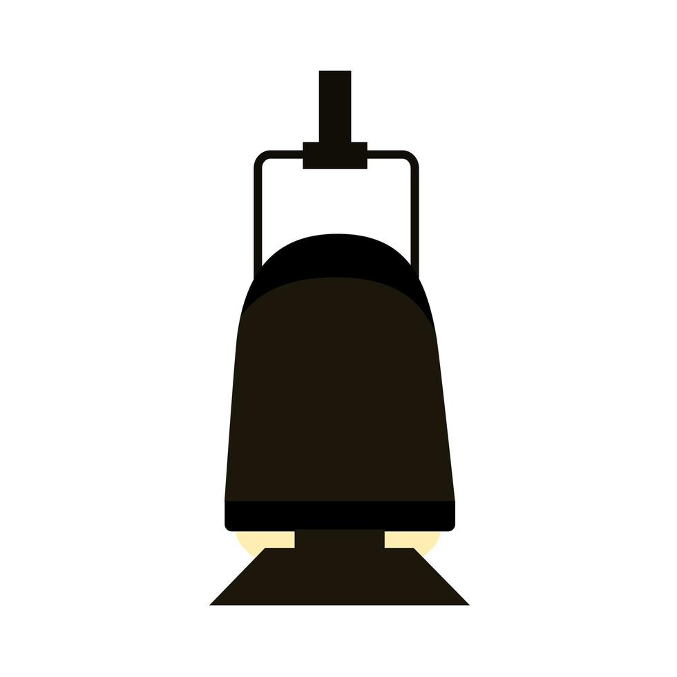 icône de suspension de projecteur vecteur