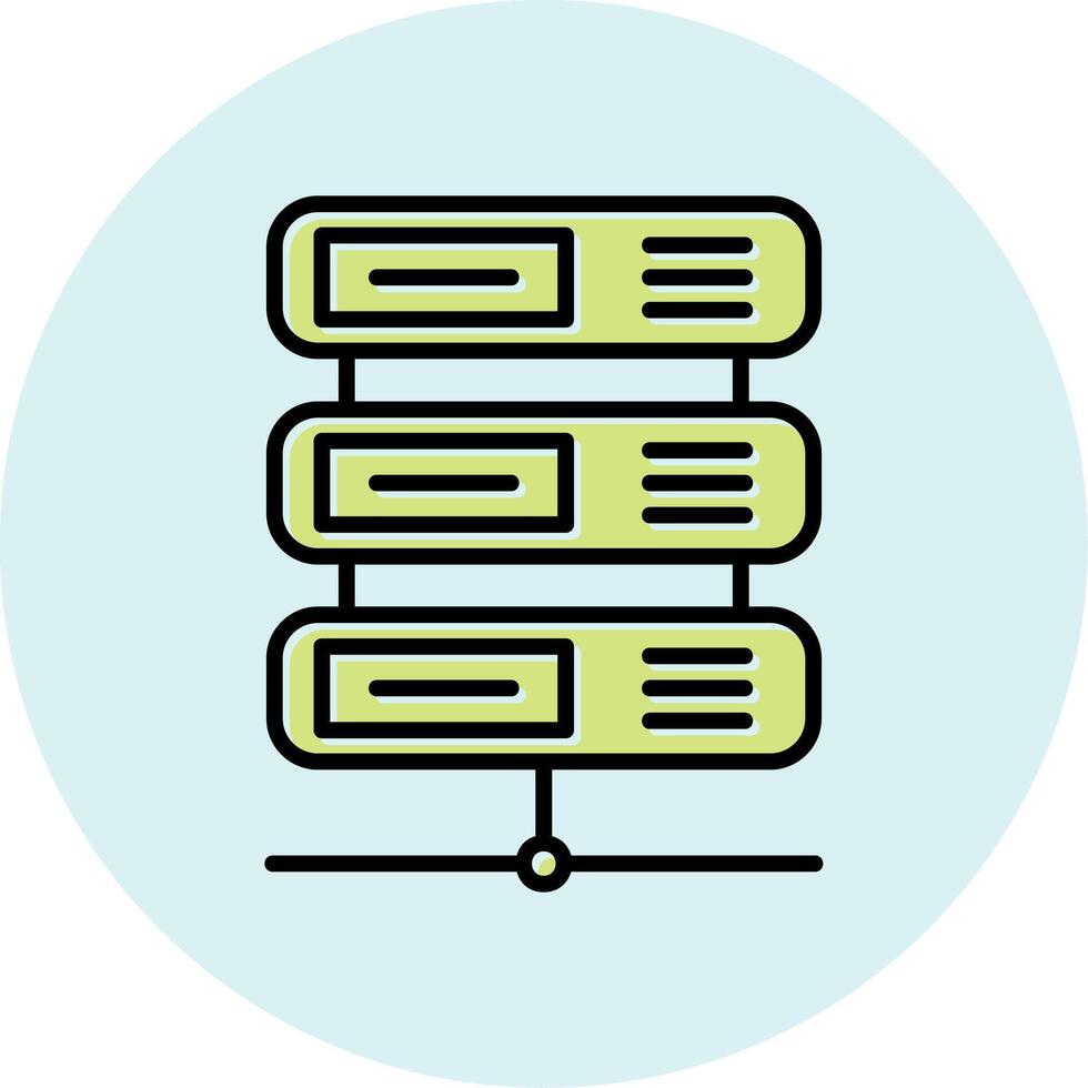 icône de vecteur de serveur