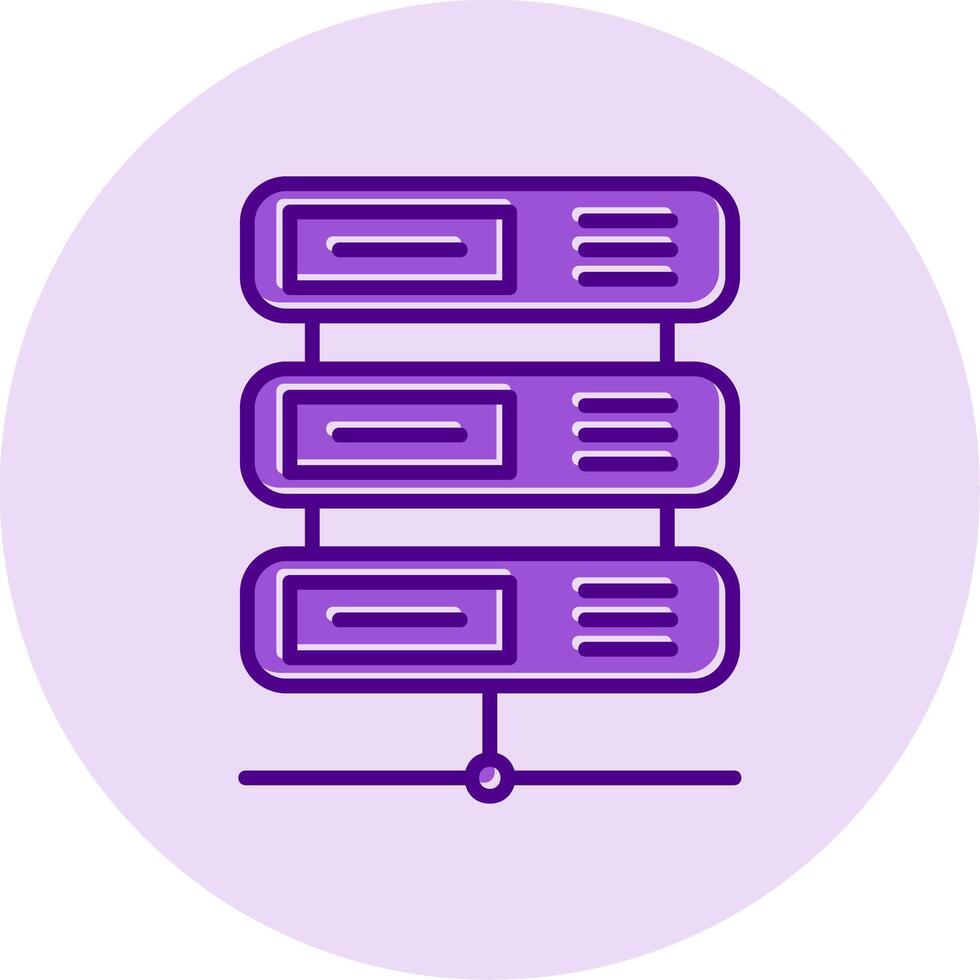 icône de vecteur de serveur
