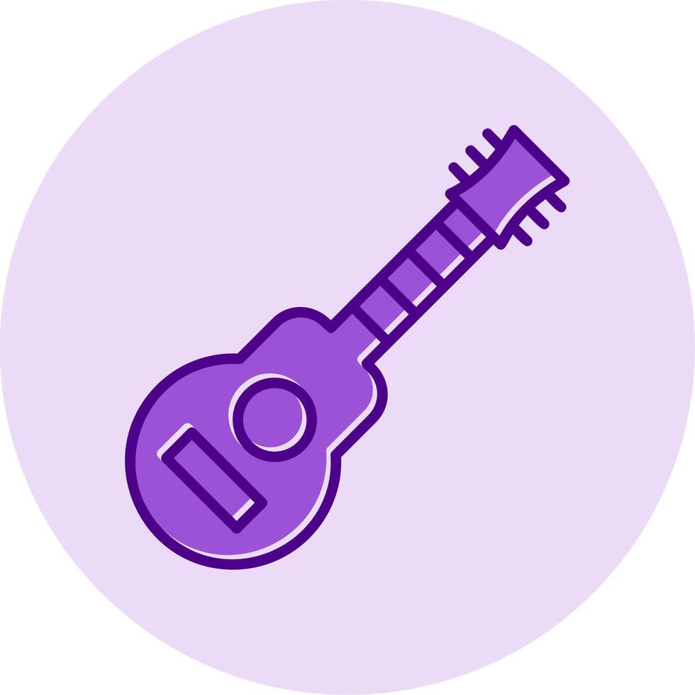 icône de vecteur de guitare
