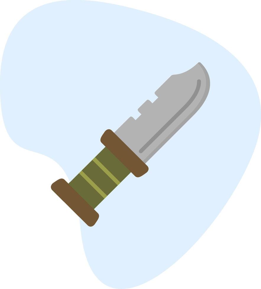 militaire couteau vecteur icône