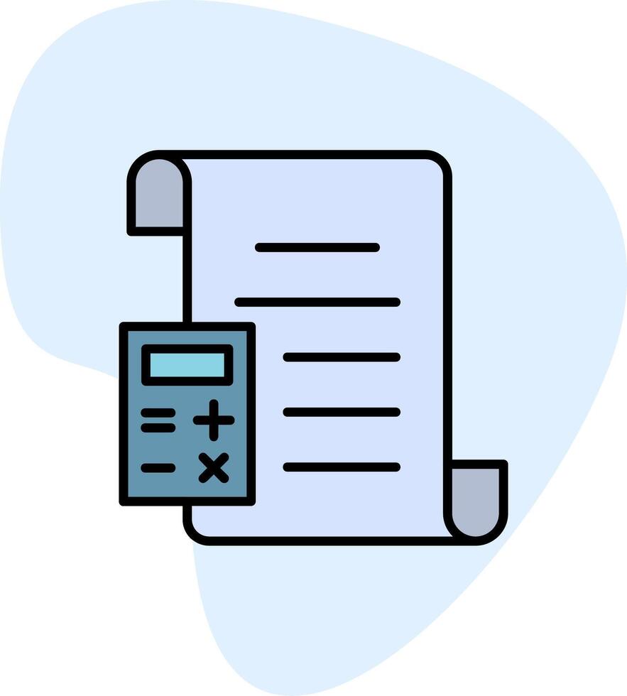 icône de vecteur de comptabilité