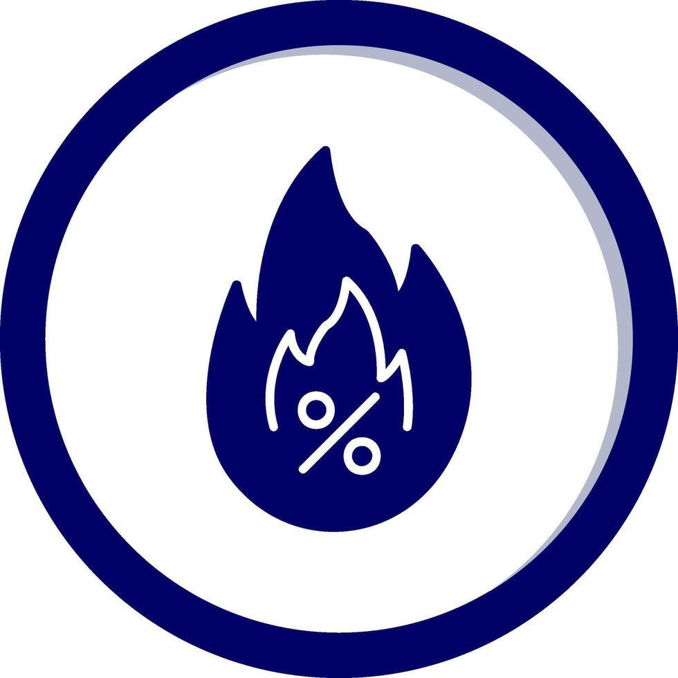 chaud vente vecteur icône