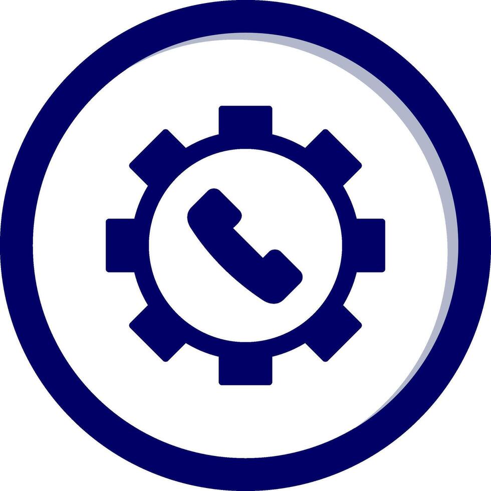icône de vecteur de support technique