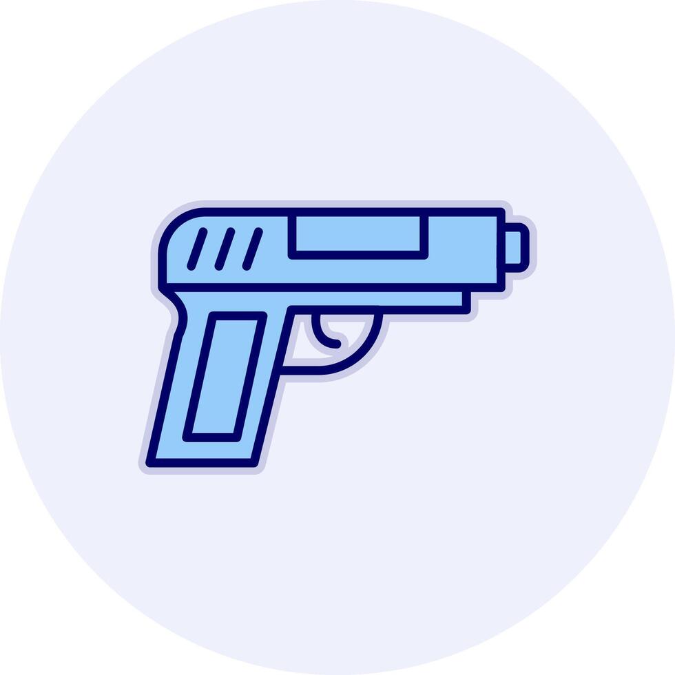 icône de vecteur de pistolet