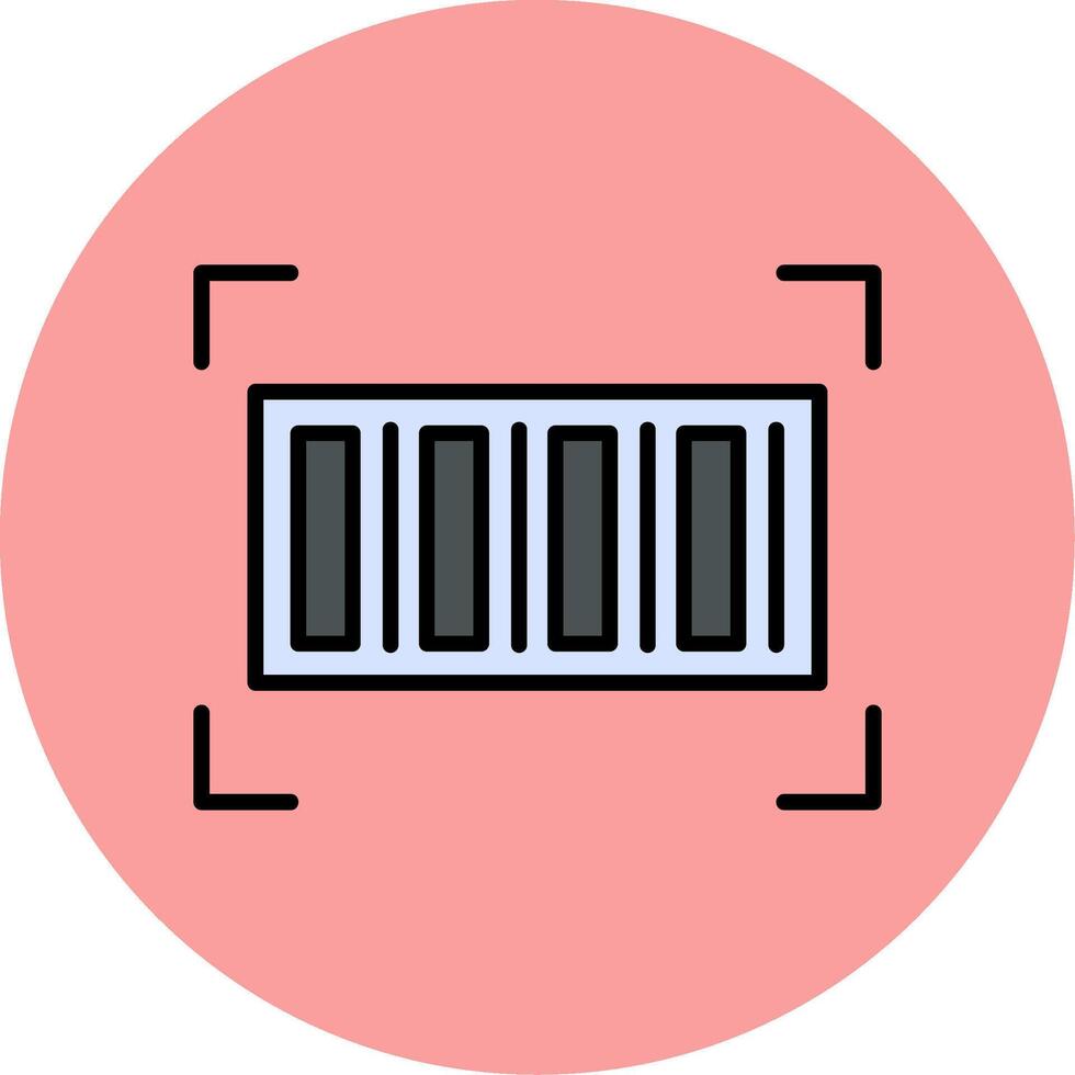 icône de vecteur de code à barres