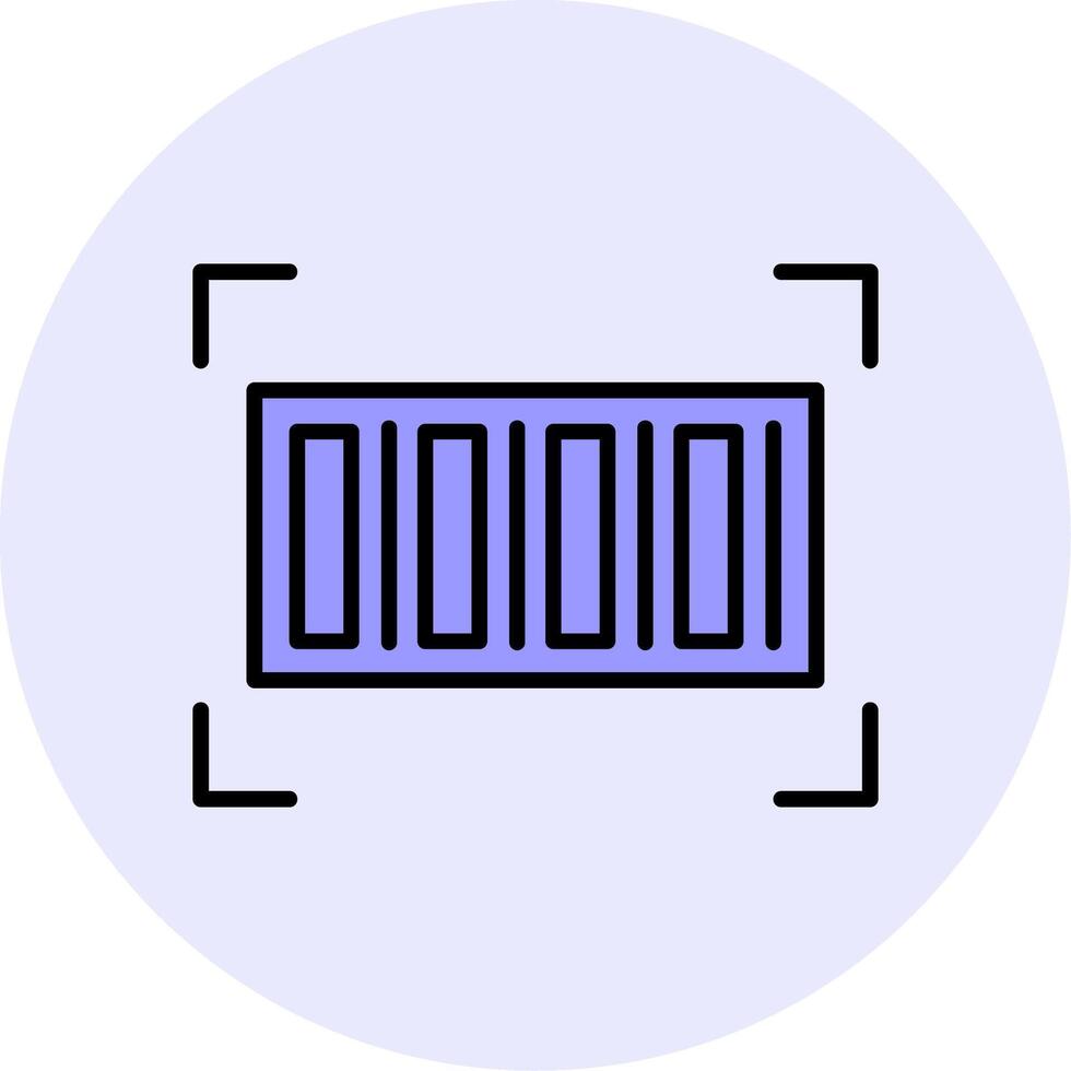 icône de vecteur de code à barres