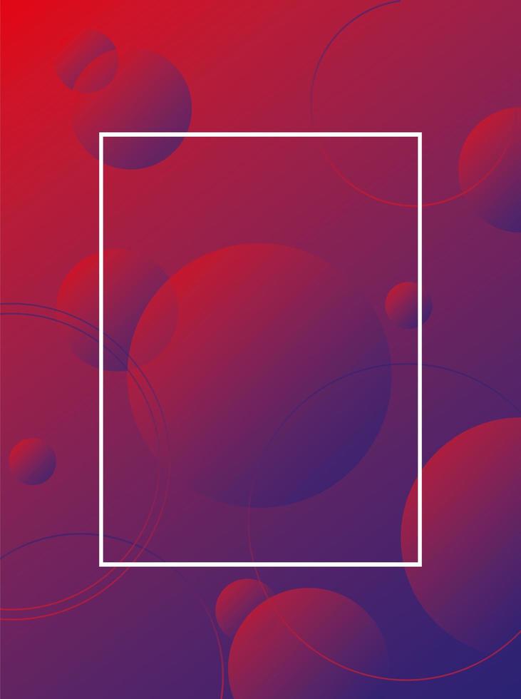 icône de fond de couleurs vibrantes rouge et violet vecteur