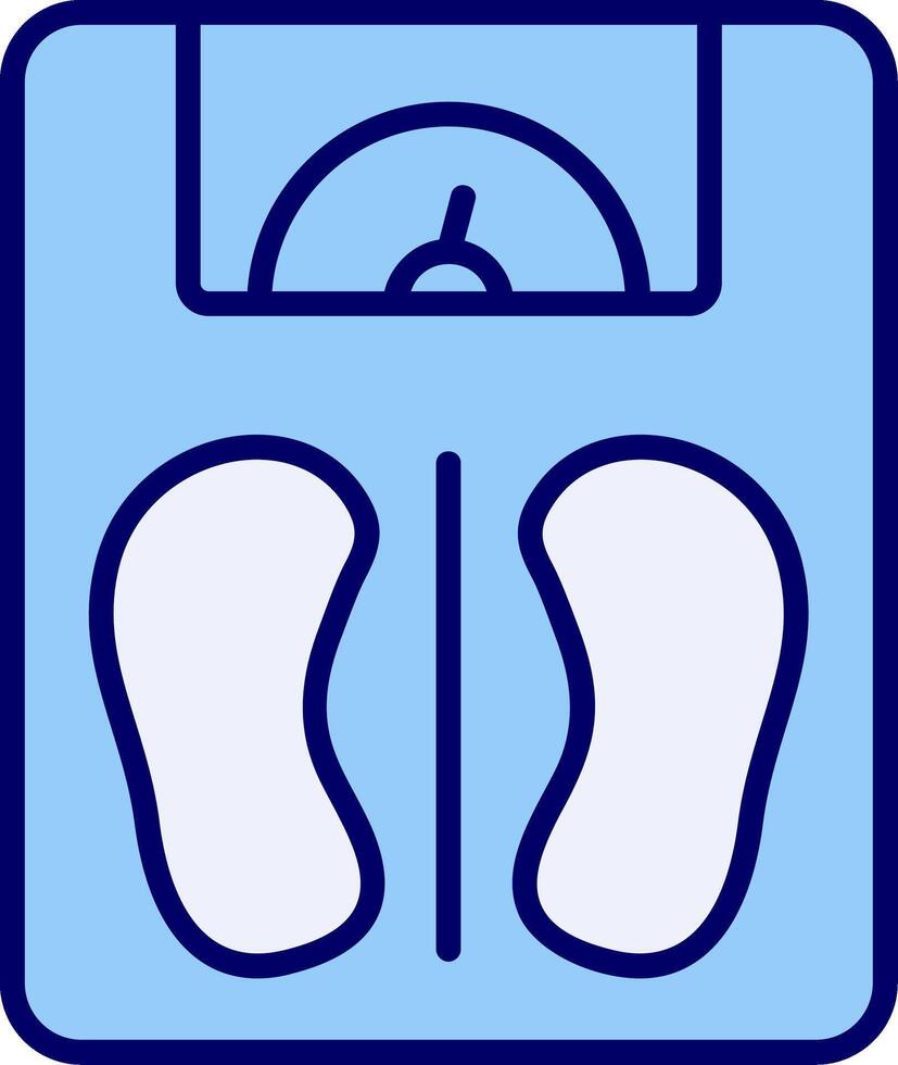 icône de vecteur d'échelle de poids