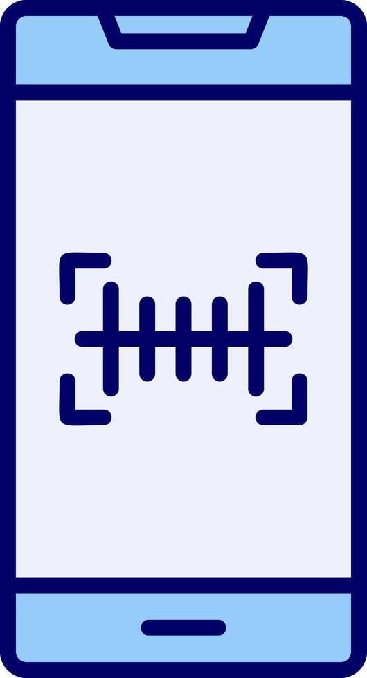 icône de vecteur de scanner de codes à barres
