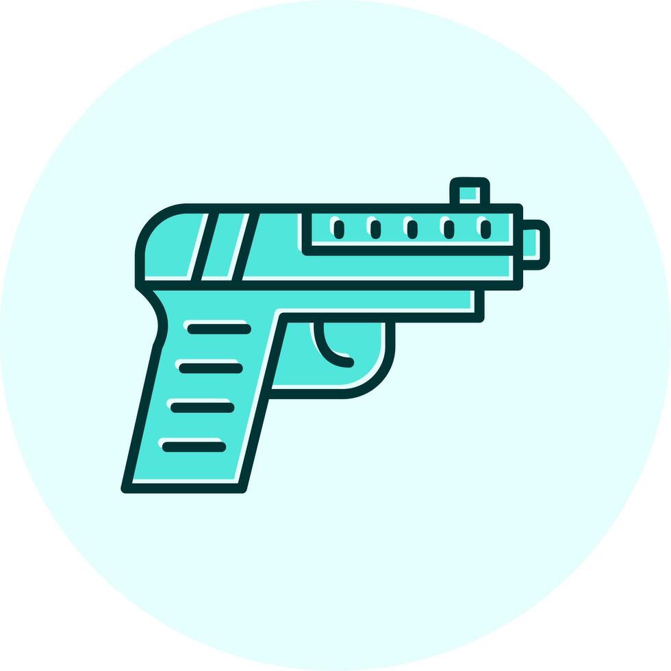 icône de vecteur de pistolet