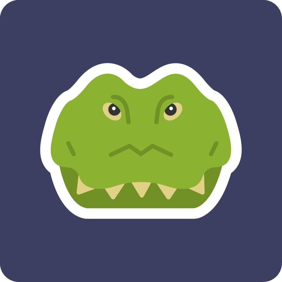 crocodile vecteur icône