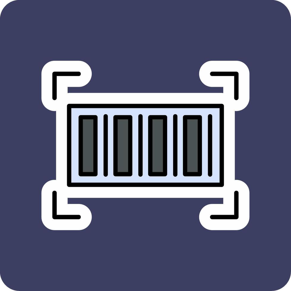 icône de vecteur de code à barres