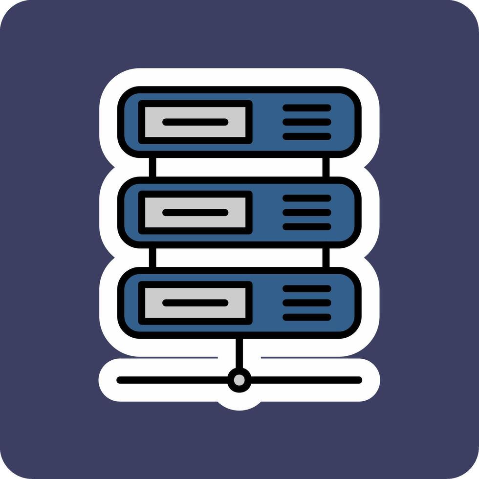icône de vecteur de serveur