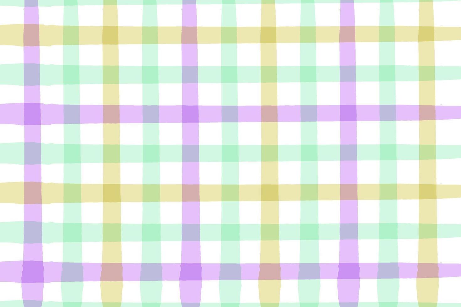 coloré pastel aquarelle plaid répéter sans couture modèle numérique La peinture vecteur