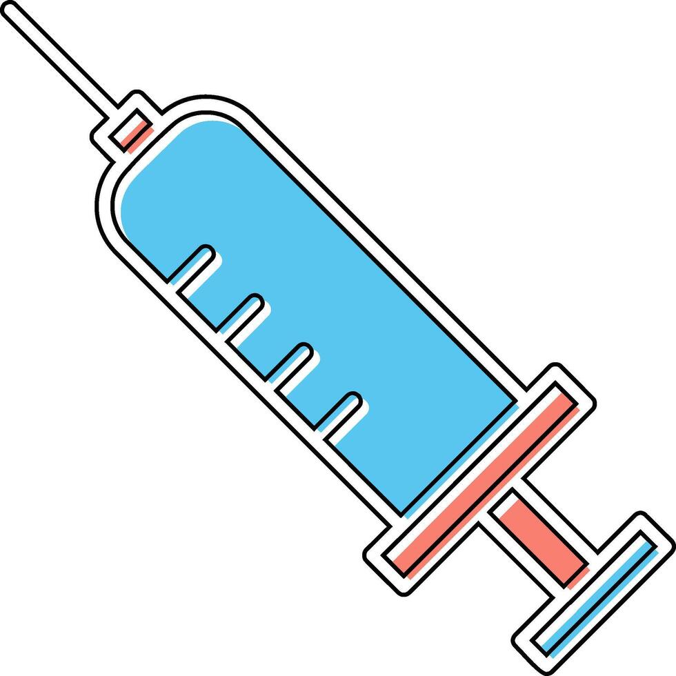 icône de vecteur de seringue