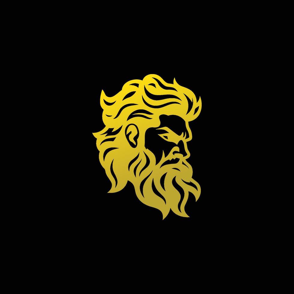 ai généré Zeus logo conception vecteur illustration