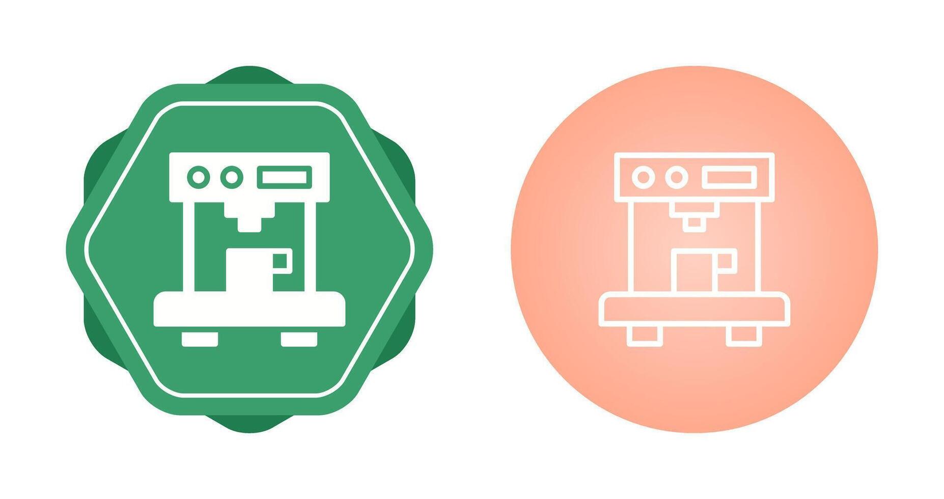 icône de vecteur de machine à café