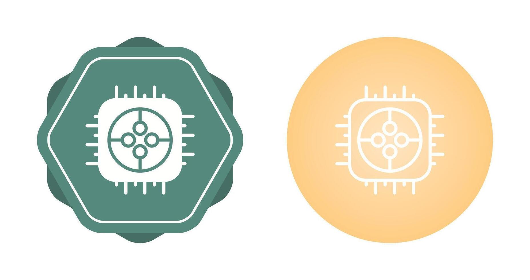 icône de vecteur de processeur