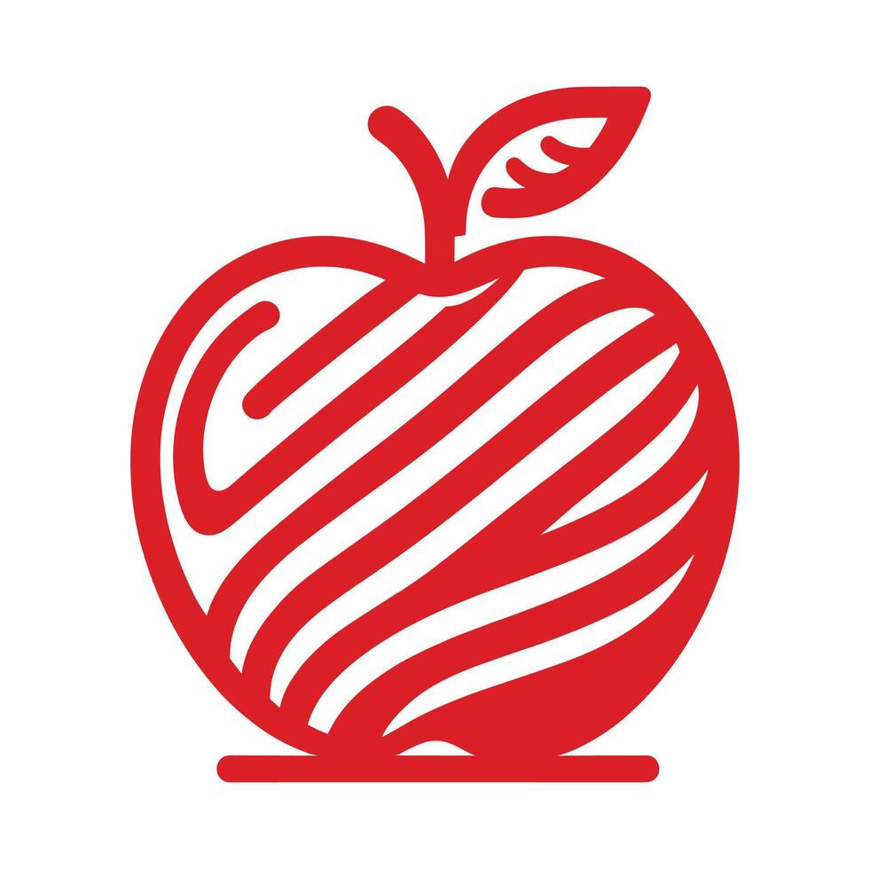 Pomme vecteur icône. Pomme icône ensemble. Pomme symboles pour votre la toile conception. icône logo, application, ui. Pomme icône vecteur illustration