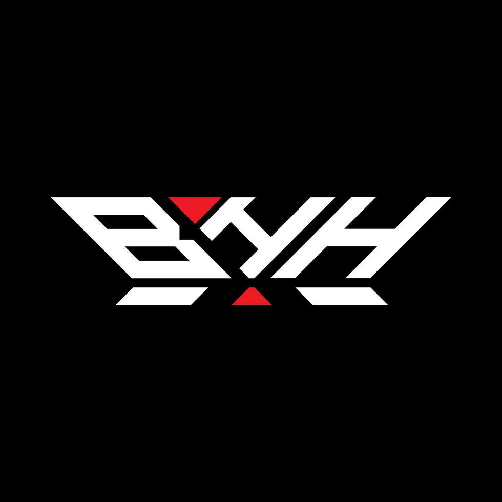 bhh lettre logo vecteur conception, bhh Facile et moderne logo. bhh luxueux alphabet conception