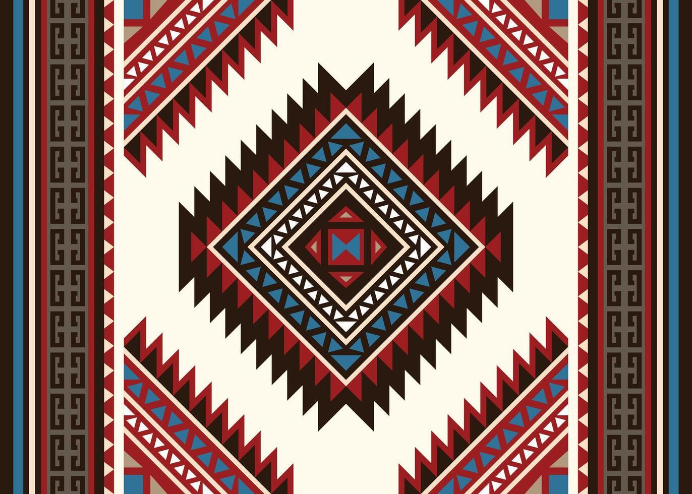 aztèque tribal géométrique ethnique sans couture modèle. ancien originaire de américain ethnique vecteur Contexte. traditionnel ornement rétro style. conception textile, tissu, vêtements, rideau, tapis, ornement, emballage.