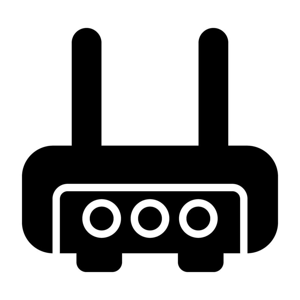icône de vecteur de routeur