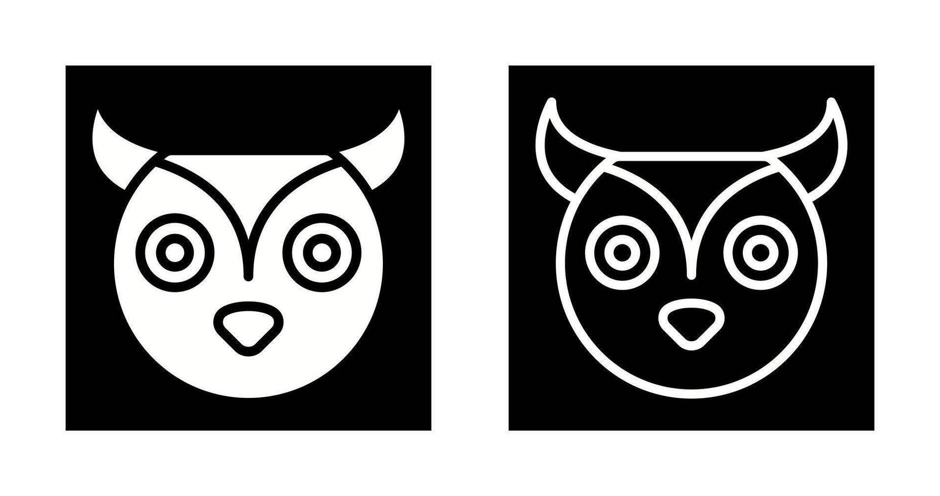 icône de vecteur de hibou