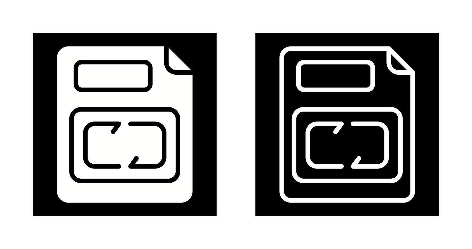 icône de vecteur de document