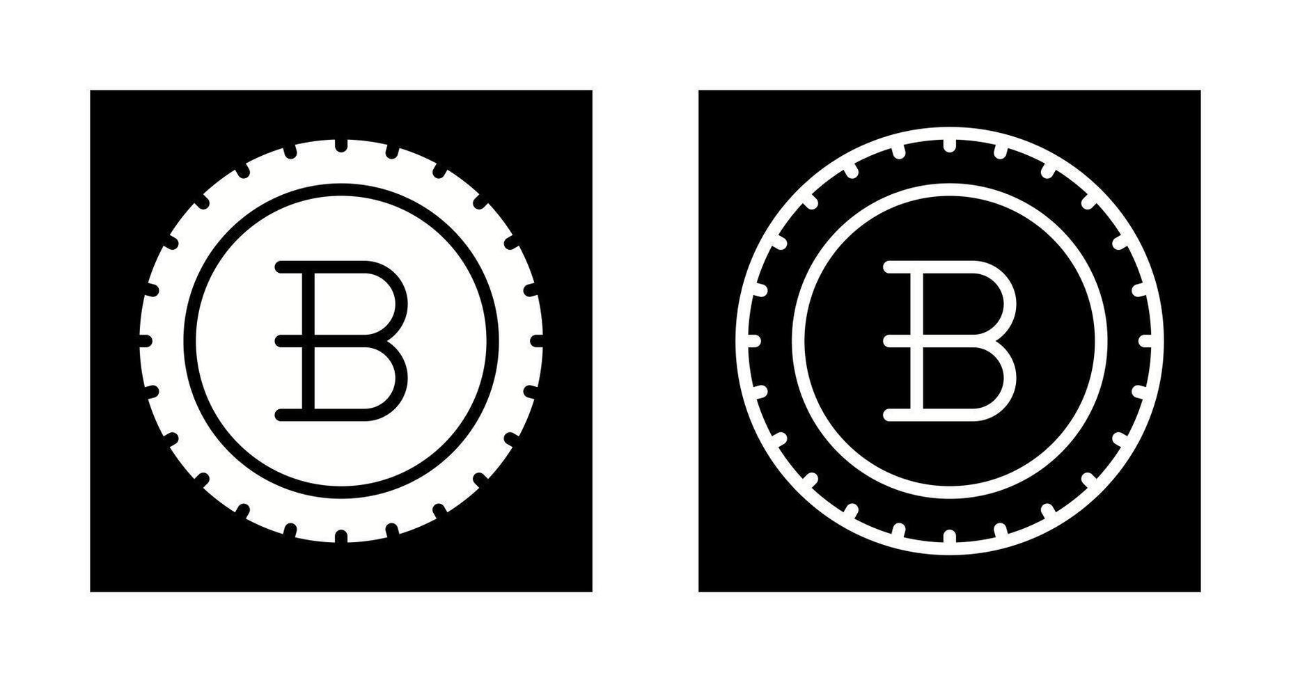icône de vecteur de crypto-monnaie
