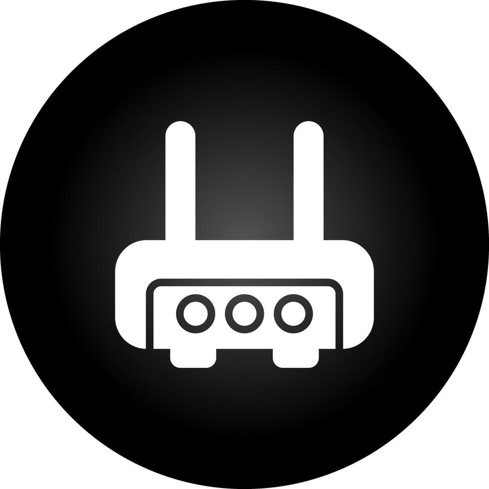 icône de vecteur de routeur