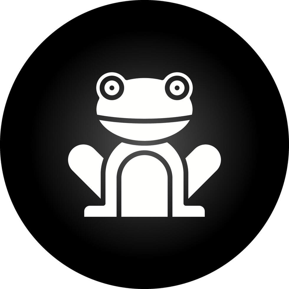icône de vecteur de grenouille