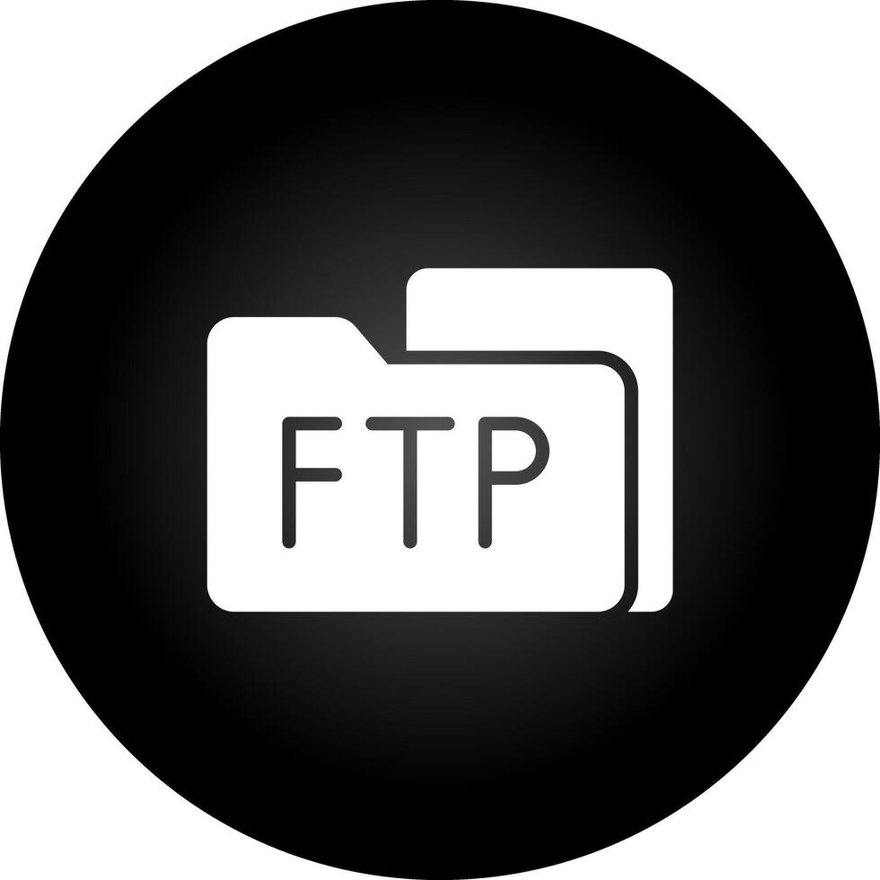 ftp accès vecteur icône