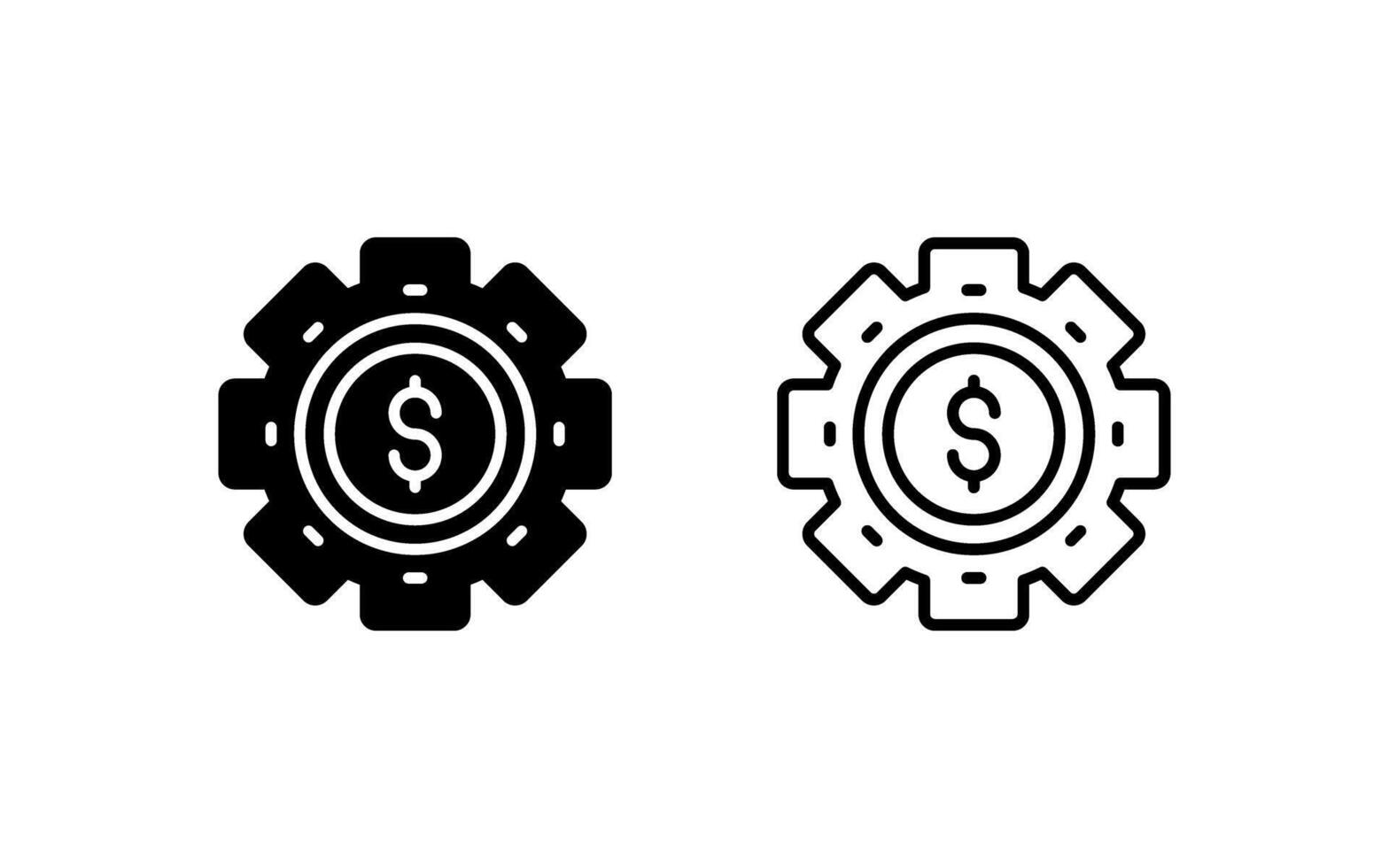 icône de vecteur de finances