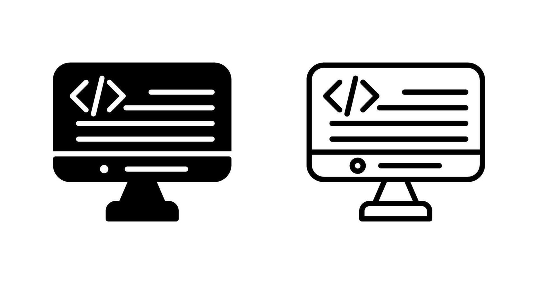 icône de vecteur de langage de programmation