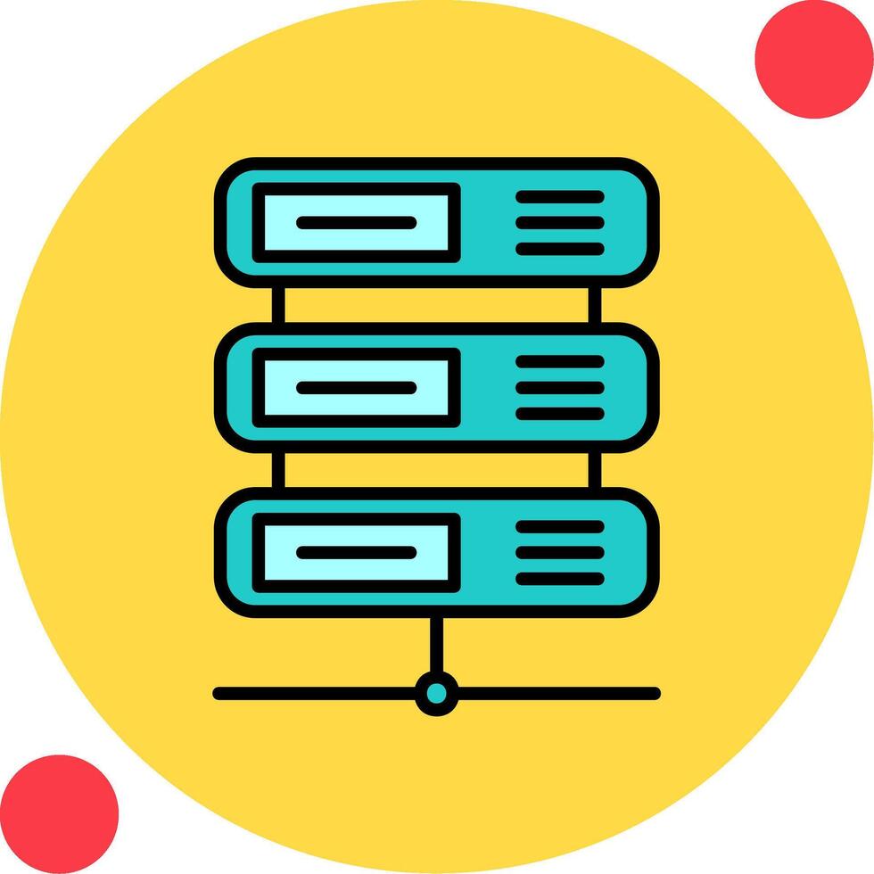 icône de vecteur de serveur