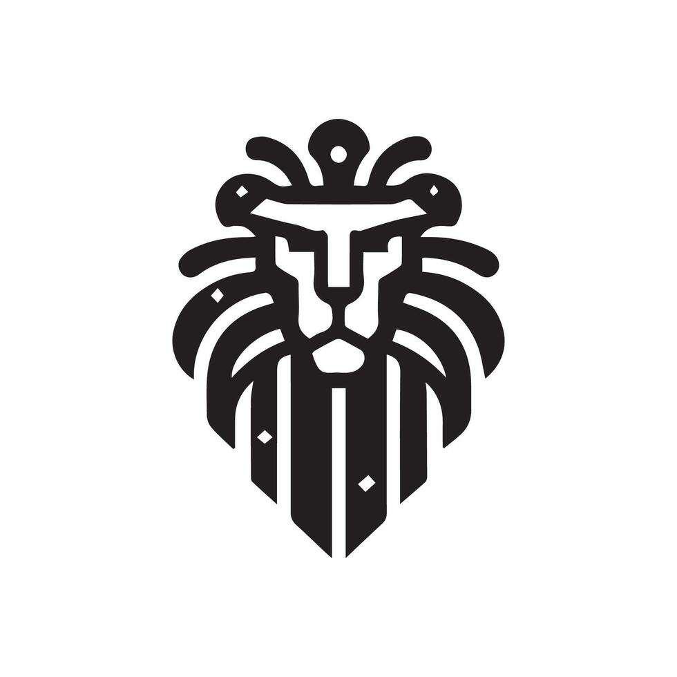 Lion logo conception vecteur modèle, logo mascotte