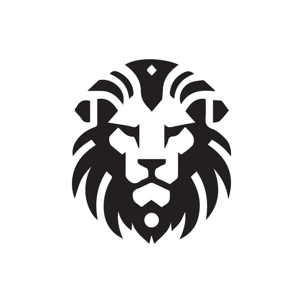 Lion logo conception vecteur modèle, logo mascotte