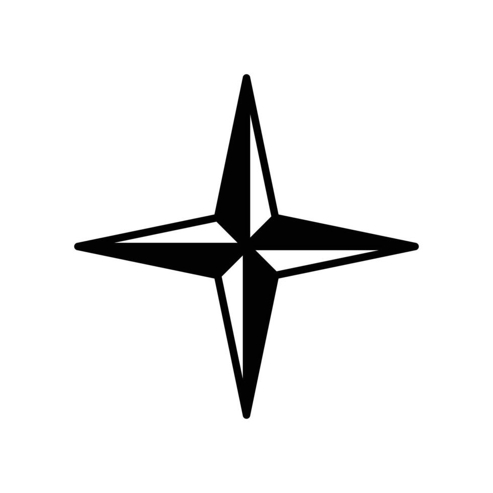 étoile icône vecteur conception modèle dans blanc Contexte