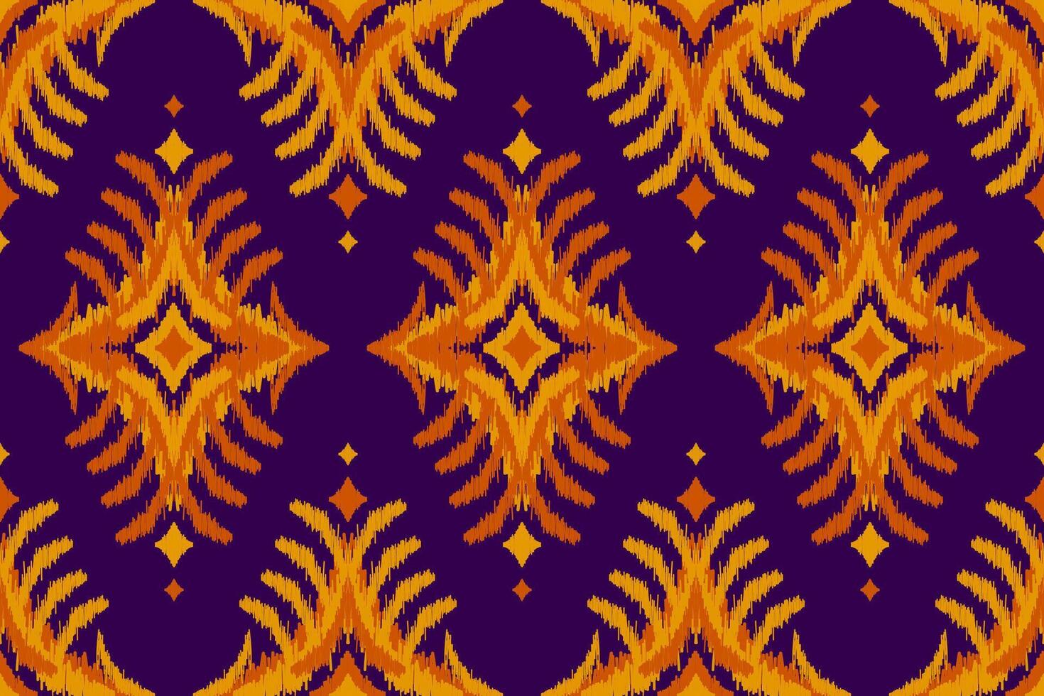 en tissu magnifique ikat modèle art. ethnique ikat sans couture modèle dans tribal. Américain, mexicain style. vecteur