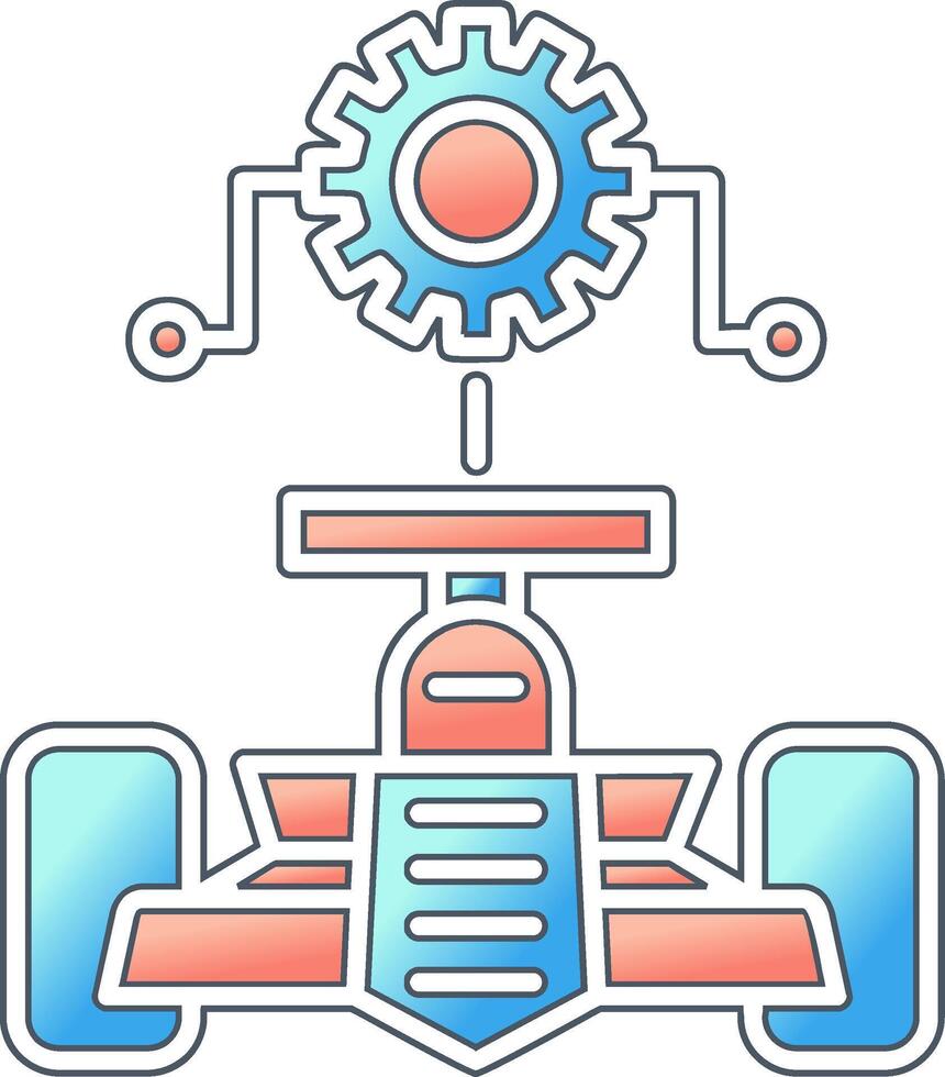 icône de vecteur de réglage de voiture