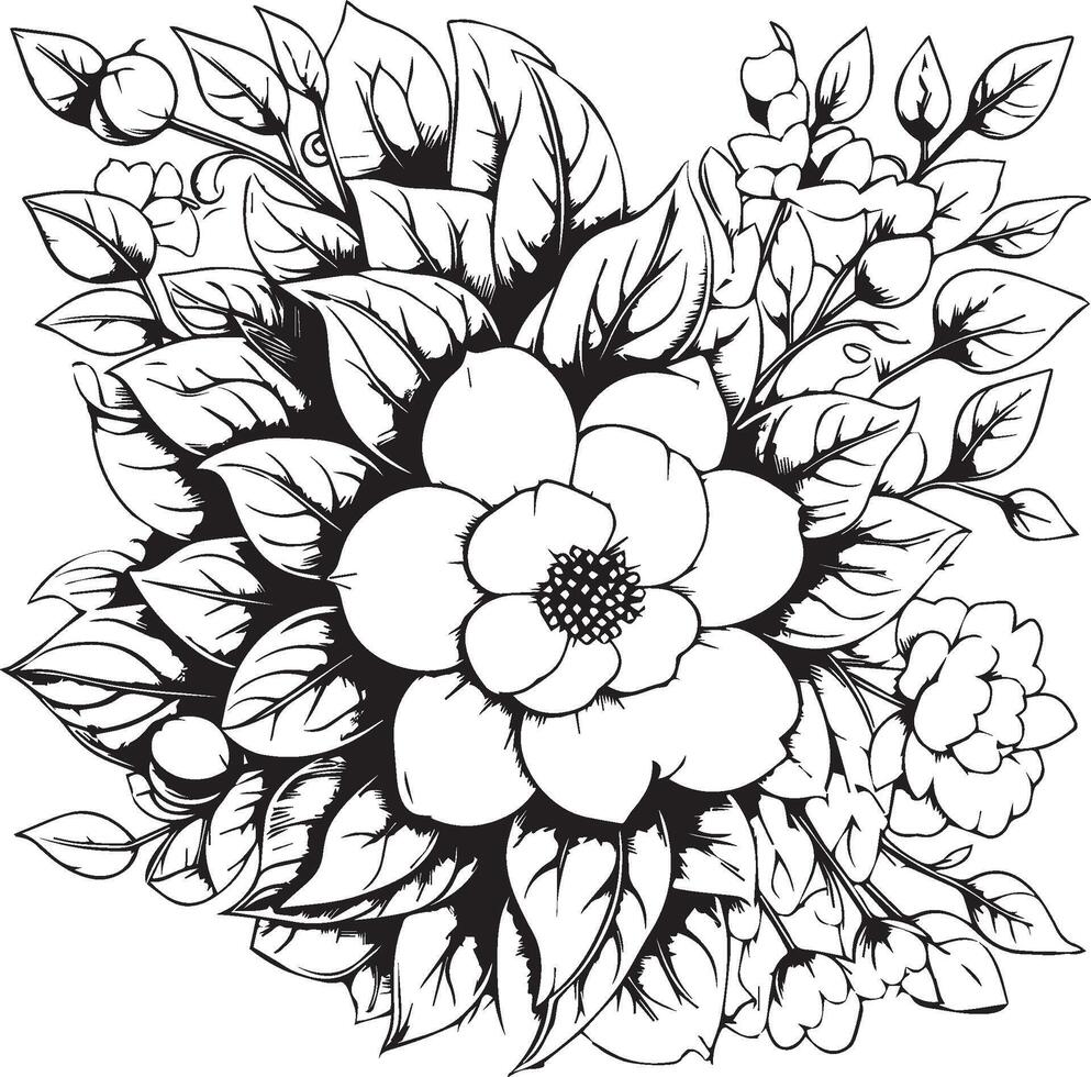 facile jasmin fleur, esquisser jasmin fleur dessin, tatouage jasmin fleur dessin, contour jasmin fleur tatouage, Facile jasmin fleur tatouage et autocollant conception vecteur