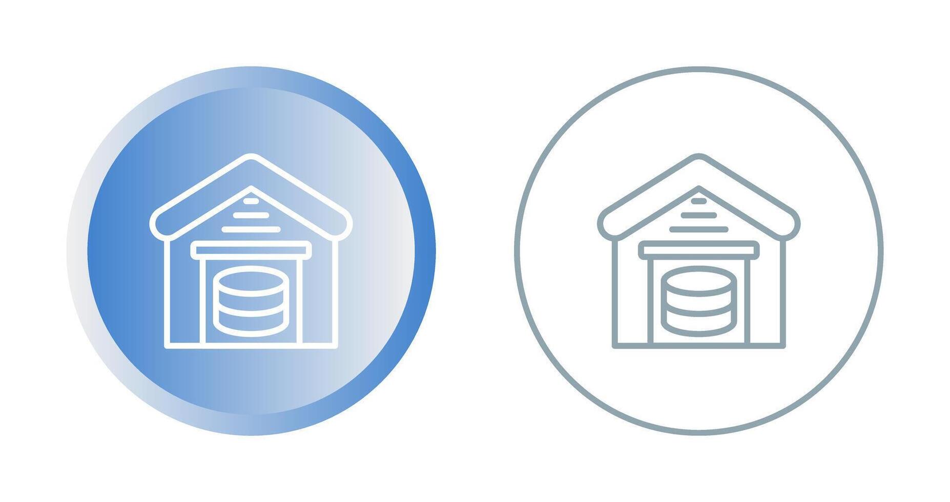 icône de vecteur de stockage de données