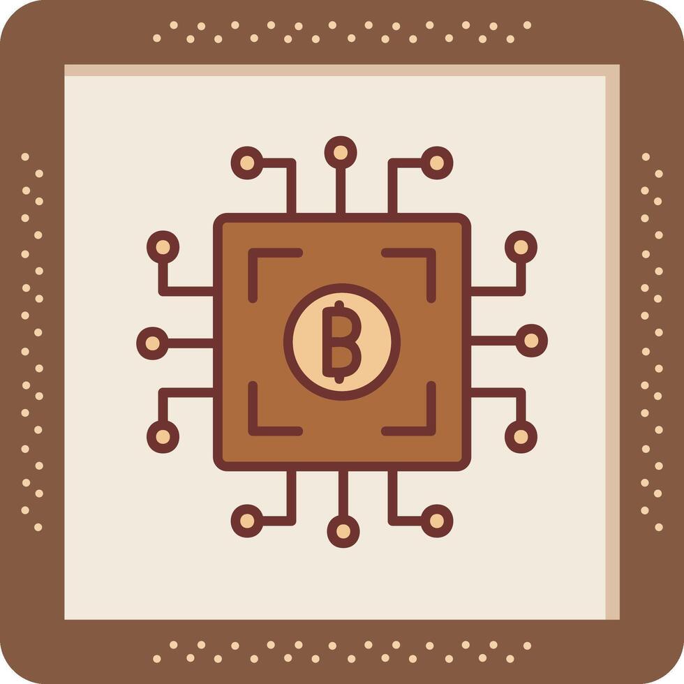icône de vecteur de processeur