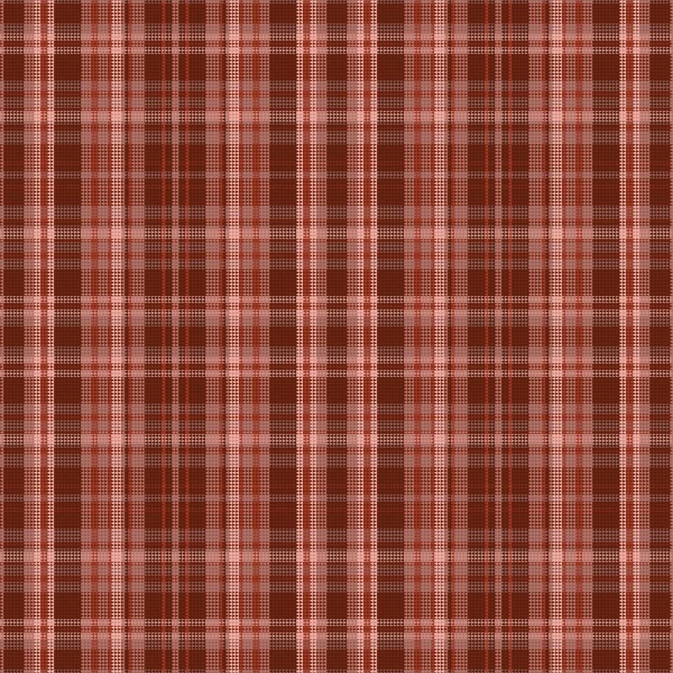 motif à carreaux tartan avec texture et couleur chaude. vecteur