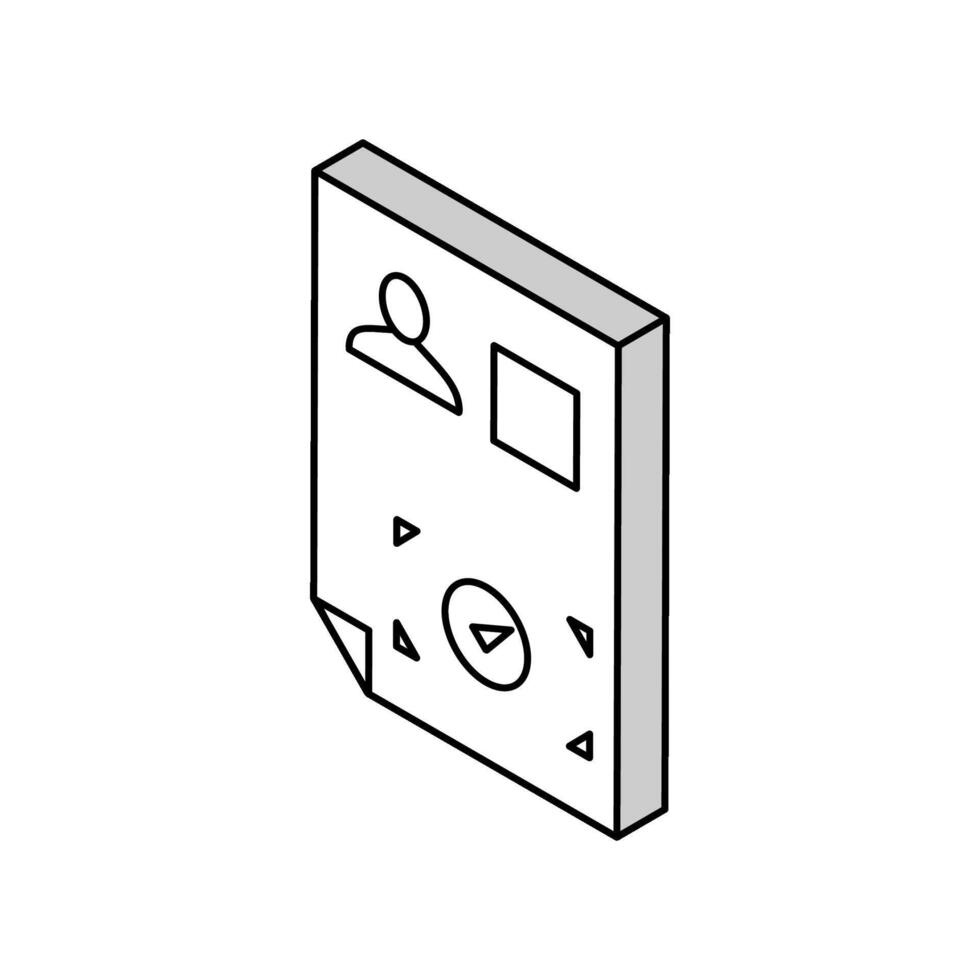 approbation allocation isométrique icône vecteur illustration