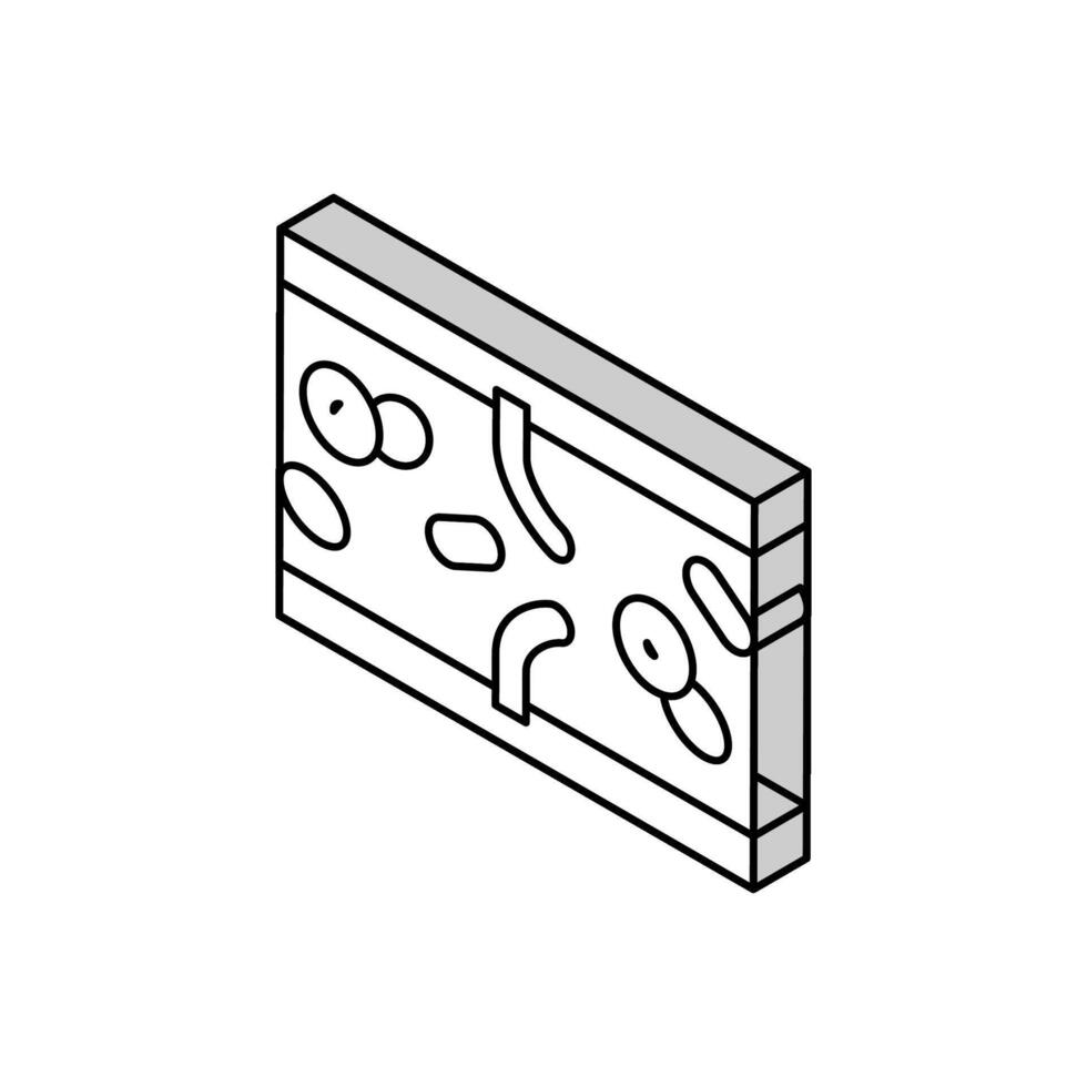 veine navire isométrique icône vecteur illustration