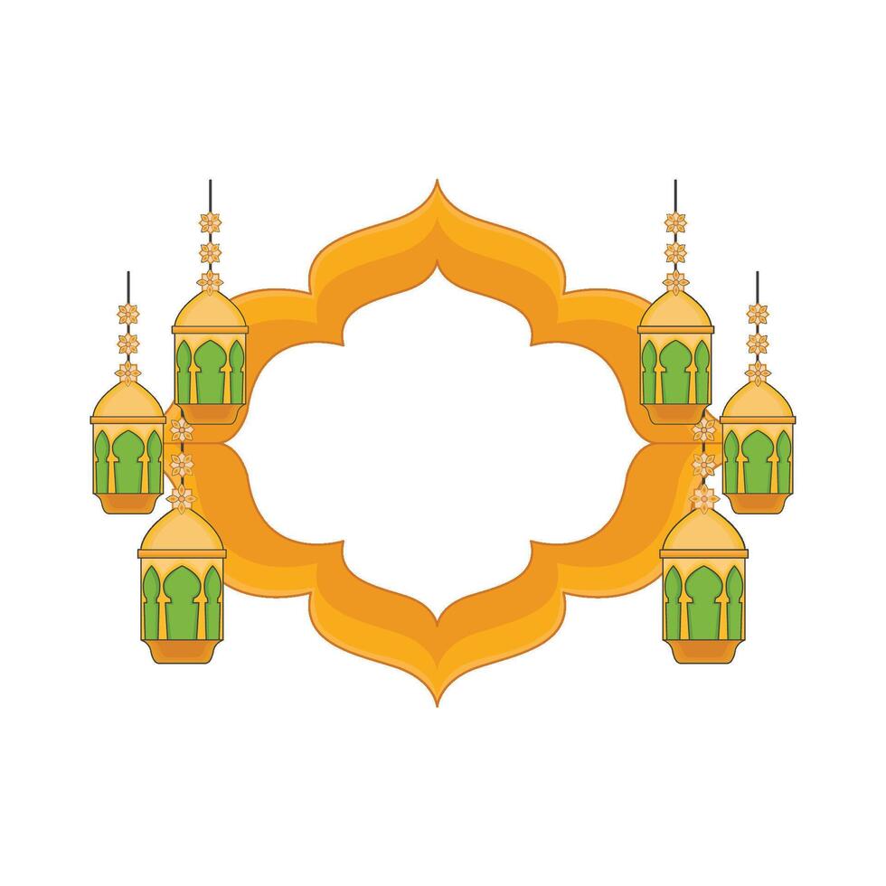 illustration de Ramadan Cadre vecteur