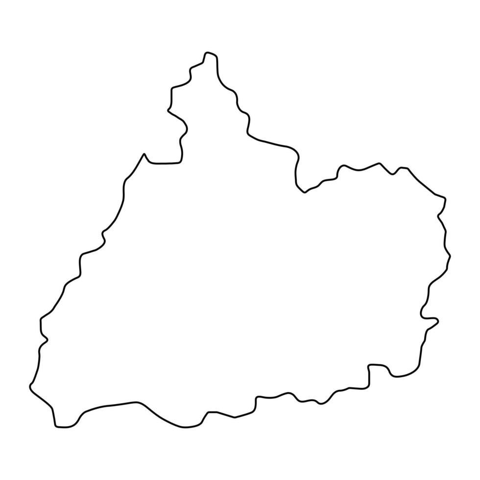 cotopaxi Province carte, administratif division de équateur. vecteur illustration.